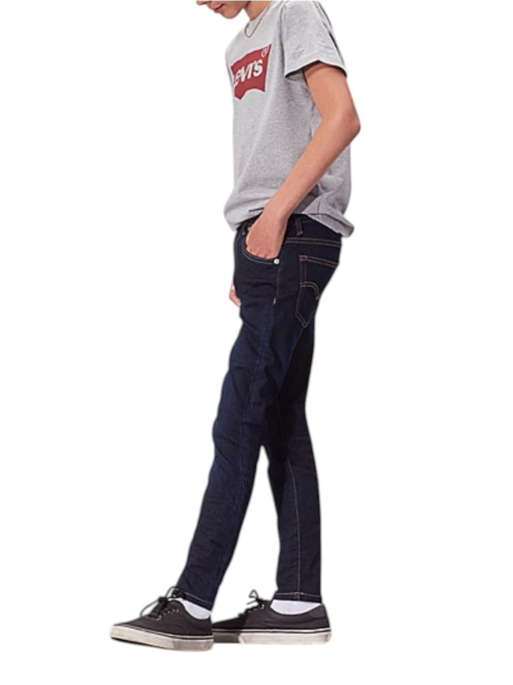 Levi's Kids 510 Skinny Dark Blue Slim Jeans
